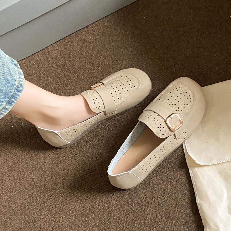 Fashion Spring Women Casual Shoes Women Flats Shoes Loafers Slip on Ladies Light Fur Moccasins Designer Shoes Zapatos Mujer