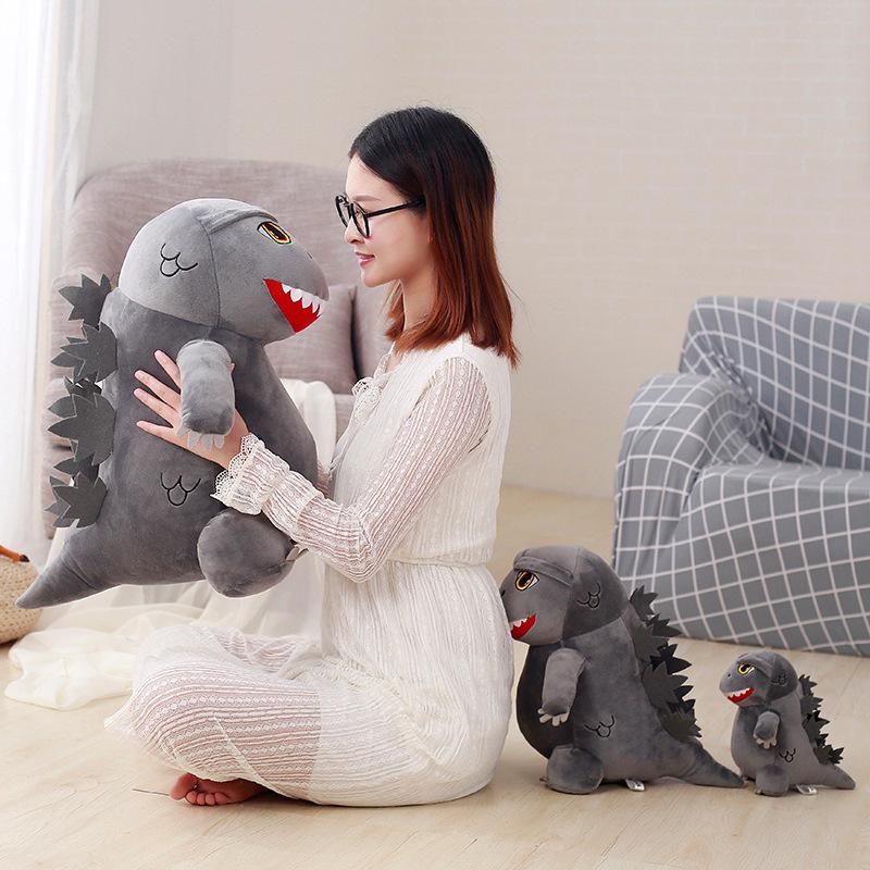 Q Version Godzilla Plush Toy: Cartoon Anime King of the Monsters Dinosaur Doll