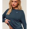 Gymshark Everyday Seamless Long Sleeve Top Gs Stealth Blue B8a4q Ud6s