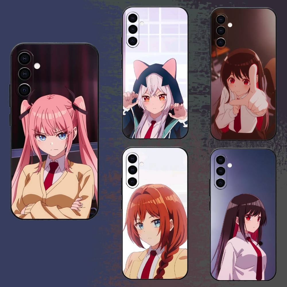Anime Tune In to the Midnight Heart Handyhülle Für Samsung Galaxy A73,A72,A71,A70,A52,A51 Andere Weiche Schwarze Hülle