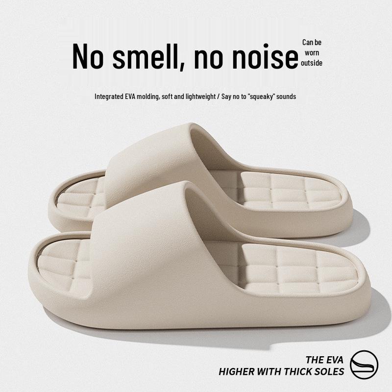 2026 Spring/Summer Unisex EVA Slippers: Non-Slip, Thick-Soled, Lightweight & Fashionable Home Bathroom Sandals