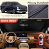 Auto Black Window Privacy Sunshade For HYUNDAI PALISADE 2025-2026 Anti-UV Heat Ulation Protect Cover Interior Accessory
