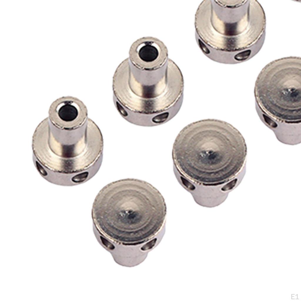 10 Pcs Wheel Adjuster Bass Spoke Nut Multifunction Repair Tool Easy to Use Metal Guitar
