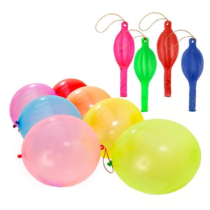 10/20Pcs Punch Balloon Childrens Punching Balloon Thickened Parties Bounce Balloon