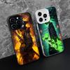 Anime Girl Mobile Phone Case for iPhone 17 16 15 14 13 12 11 X XR XS 8 7 Air Pro Max Plus Translucent Colorful Cover