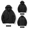 Outdoor jacket men's and women's loose gray duck down jacket waterproof