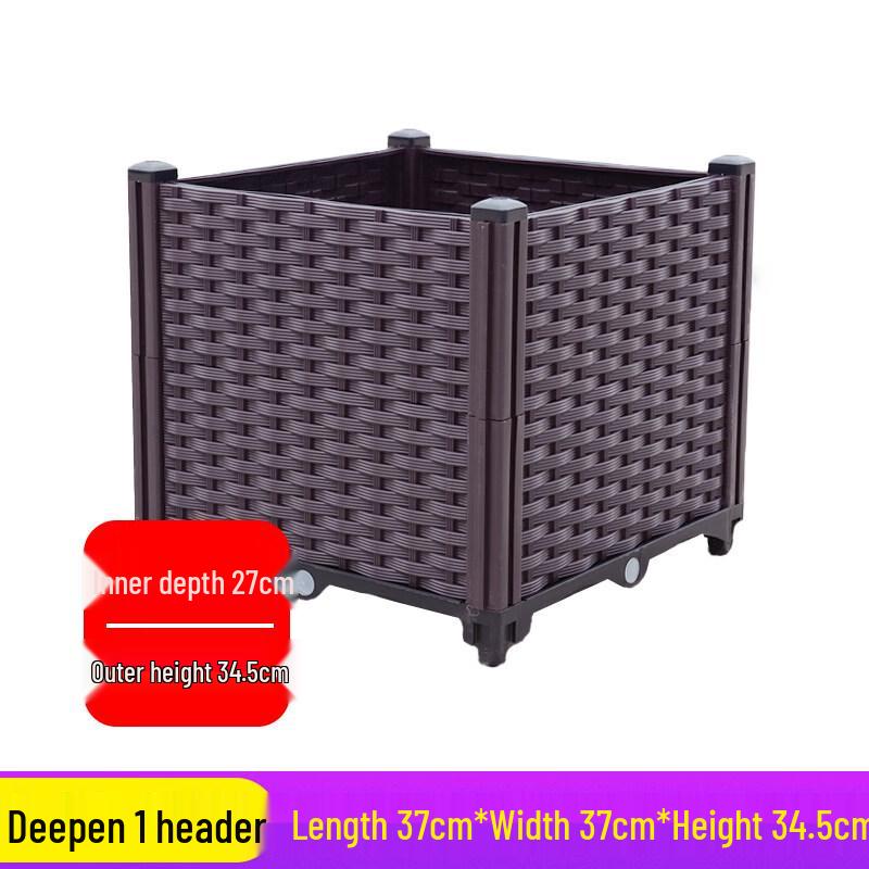 Deepened Thickened Outdoor Balcony Planter Box