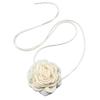 Elegant Floral Choker Necklace Stylish Gothic Fabric Flower Rope Necklace Fabric Material Floral Neckpiece for Women