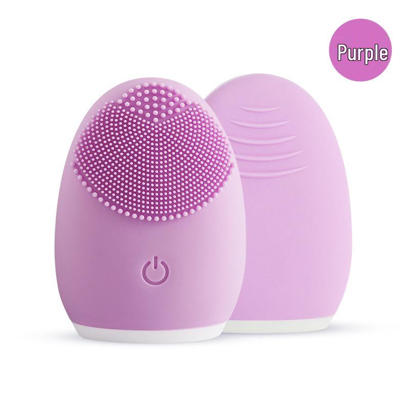 Electric Soft Silicone Facial Cleansing Brush and Makeup Remover
