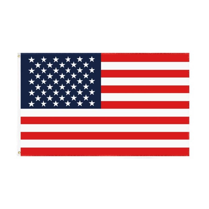 

Яркие Цвета с Латунными Люверсами, Флаг США для Чемпионатов Мира 2023, Декорация ко Дню Независимости, Универсальный для Помещений и Улицы 60 x 90cm