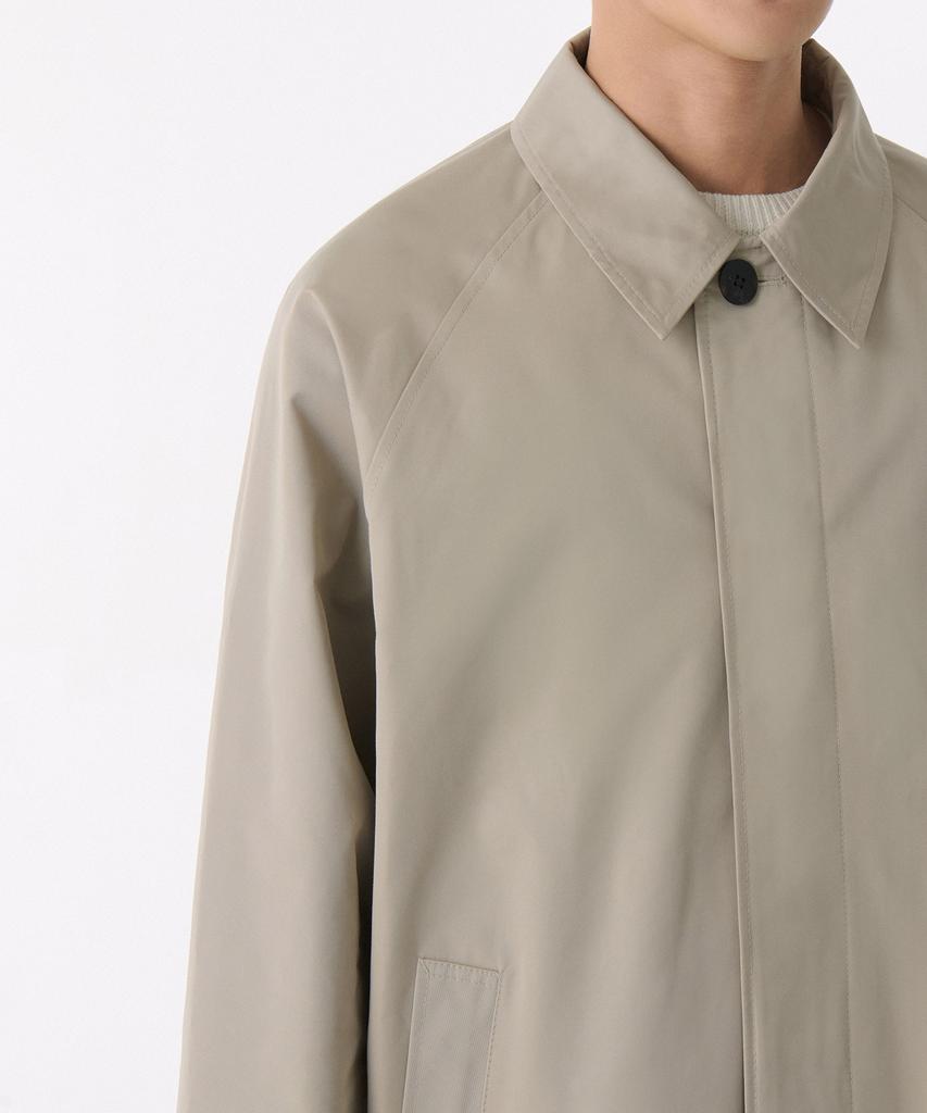 Musinsa Standard Oversized Balmacaan Trench Coat [Beige]