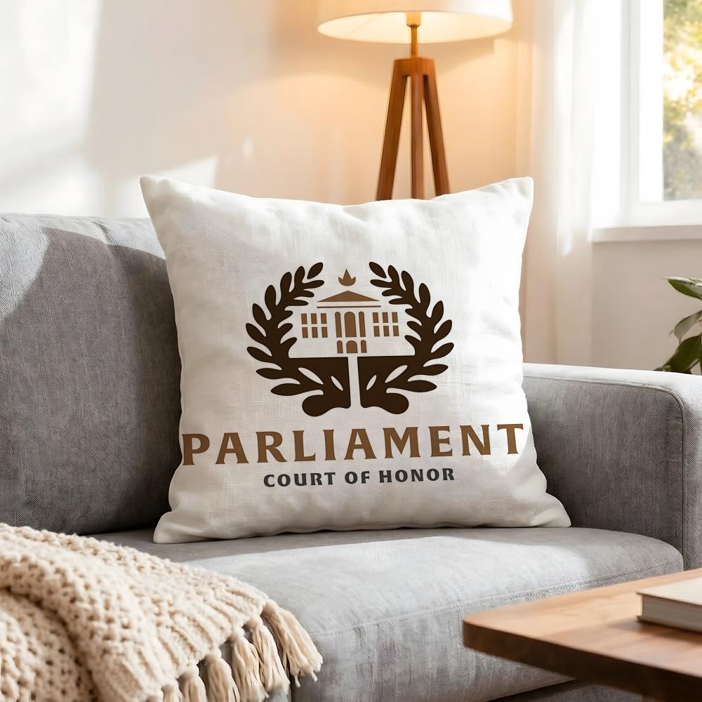 Classic Parliament Cushion Cover 1Pcs Decorative Covers Soft Cushion Case For Sofa Couch Decor 40X40 45X45 Pillowcases