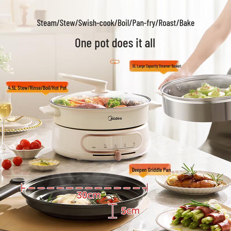 Midea 9.5L Multifunctional Electric Hot Pot