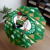 Celtics Logo Umbrella 8-Frame for Travel, Camping, Casual Lightweight Portable Umbrella, Essential for Every Family Holidays Gift