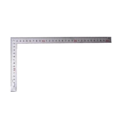 Nerezová ocel 15X30cm 90stupňový úhel metrický Vyzkoušejte pokosové čtvercové pravítko