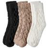 Women's Plush Warm Sleep Socks, Colorful 3PCS