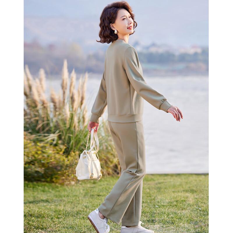 Women's New Chinese Style Retro Pankou Tracksuit Set