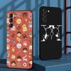 Custodia per Telefono Design Pop Anime Hunters X Hunters Per Samsung Galaxy S25 S24 S23 S22 S21 S20 Plus Ultra Note20 Morbida Nera