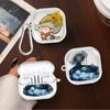 Case For Samsung Galaxy Buds 2 4 Pro 3 FE 4Pro Live 3Pro 2Pro Clear Earphone Cases Cover With Hook Van Gogh Creative Design