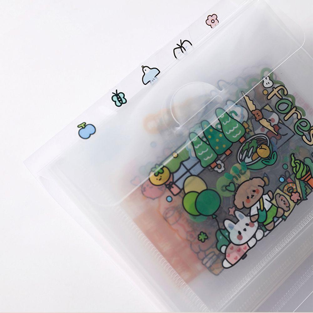 Folder Notebook Stickers Storage Book Idol Photo Booklet Cash Bill Organize Nail Sticker Collecting