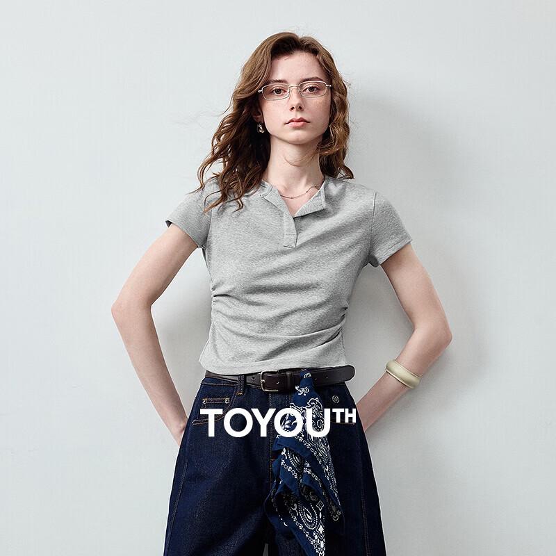 Chuyu Women's Cooling Lyocell Slim Henley T-Shirt