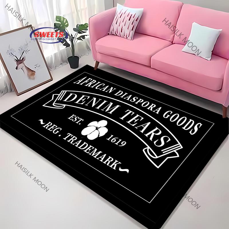 Disc Player Carpet Furry Mat for Living Room Decorative Area Rug Gift for Anniversary Mother Day Father Day