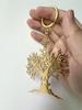 Nuova Collana Albero Spaventoso Moda Acciaio Inossidabile Albero della Vita Ciondolo Catena per Collo Gotico Hip Hop Cthulhu Gioielli di Halloween
