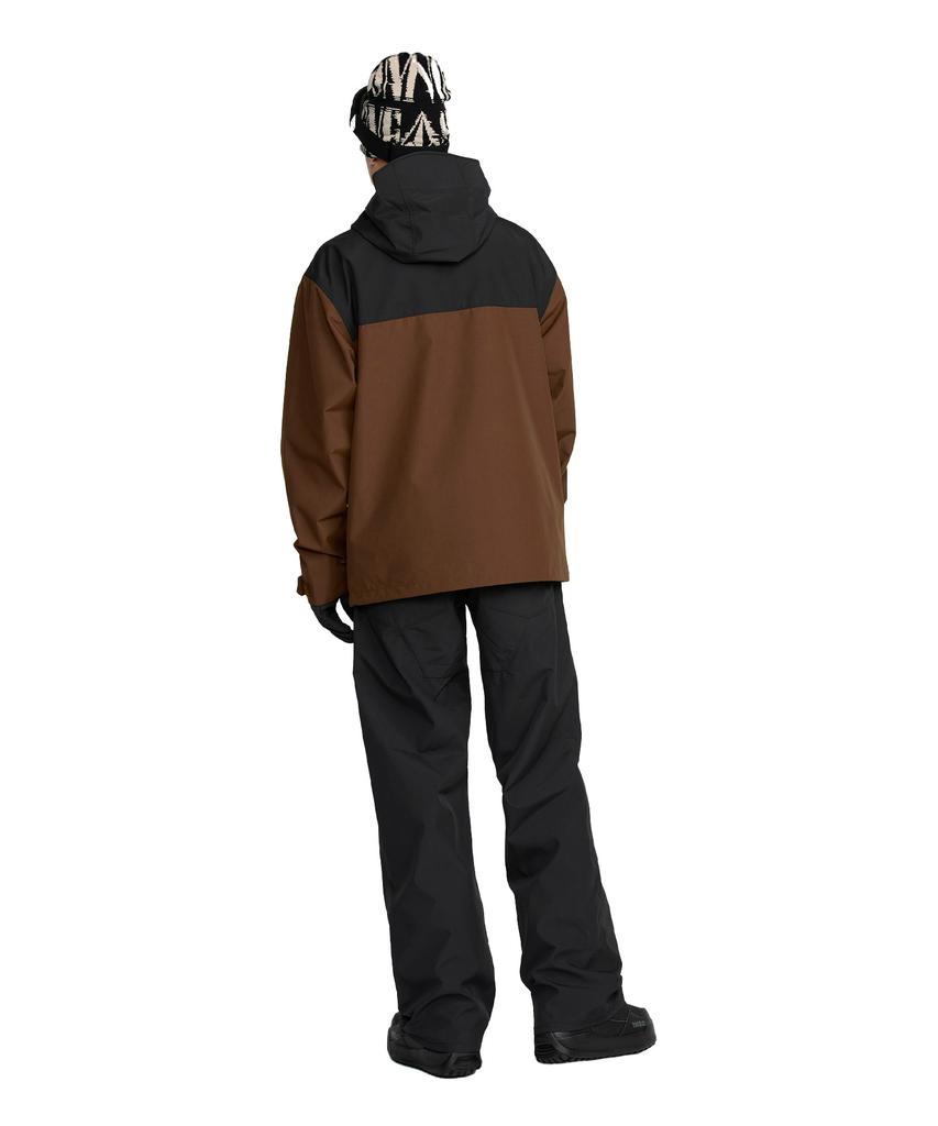 Volcom Men'S Buck-Three-Eighty Jacket (Brown)