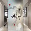 Glue-free Frosted Window Glass Sticker Living Room Bedroom Bathroom Translucent Opaque Bathroom Door Anti-peeping Film