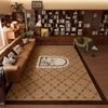 Premium Persian Blanket Crystal Velvet Rug for Living Room Bedroom Sofa Tea Table Sliding Bed Mat Soft Comfortable