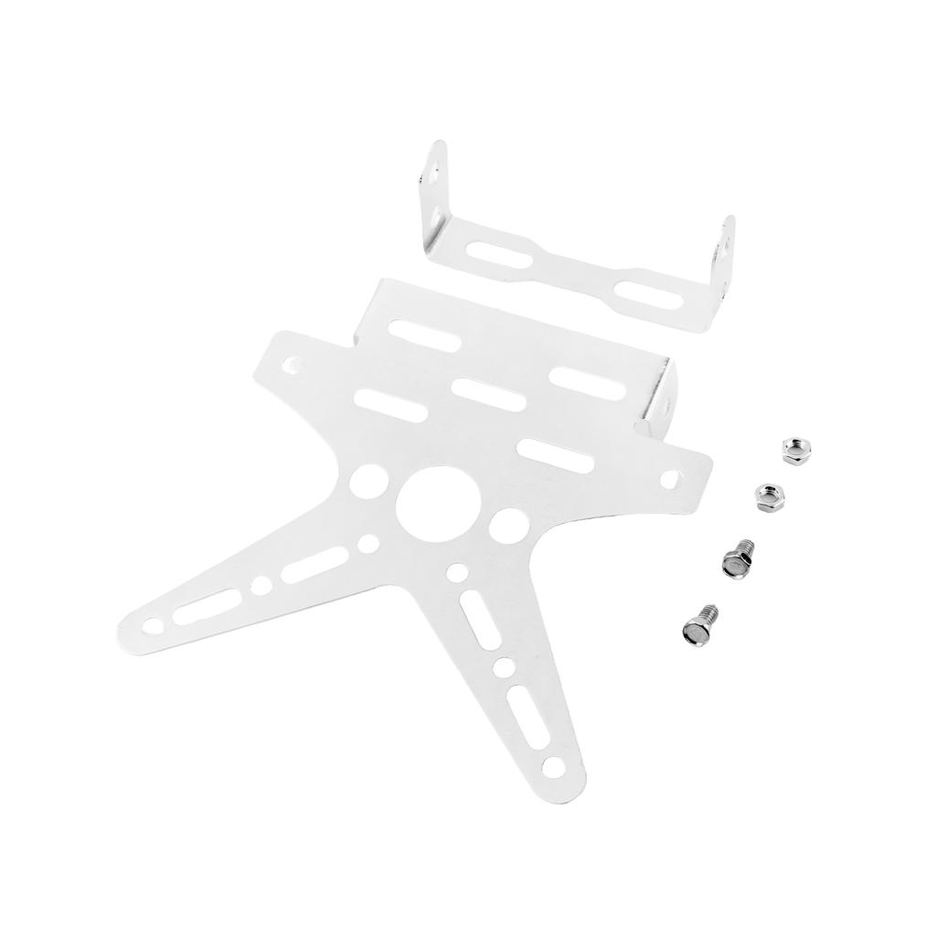 Motocross License Plate Holder Mount Bracket Universal Motorcycle Aluminum Alloy Adjusted Registration Number Plate Cover