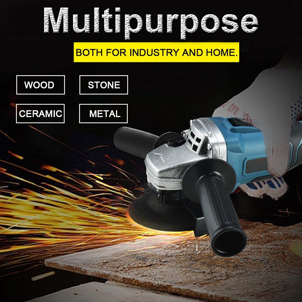 Electric Angle Grinder Set M10 High Power Rechargeable Brushless Cordless Angle Grinder