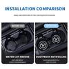 Q1983-1/2Pcs Car Auto Water Cup Slot Non-Slip Mat Water Cup Bottle Holder Mat For Mercedes Benz A B R G Class GLK GLA W204 W251 W463