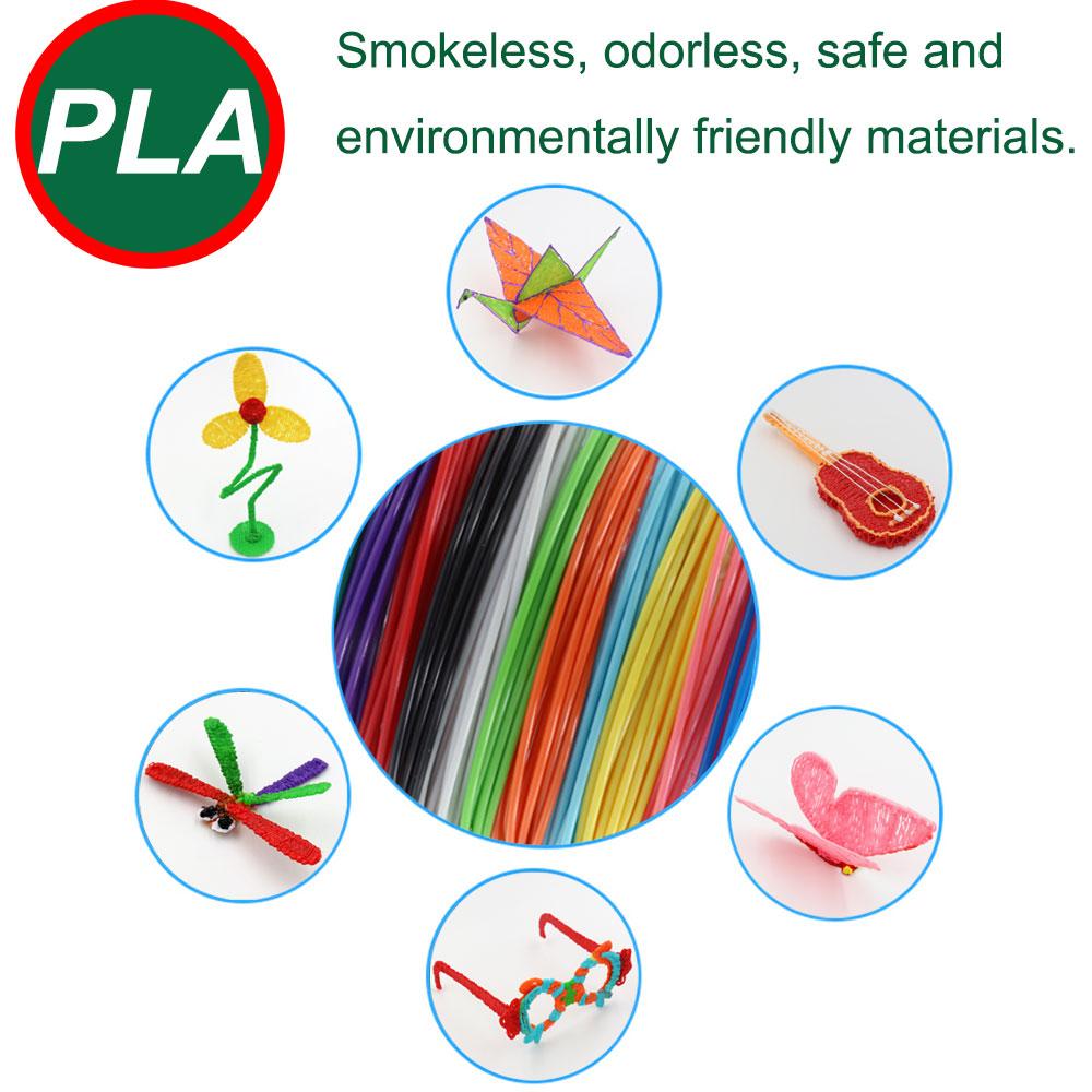 3D Printing Pen Set for Kids with LCD Display Power Adapter Storage Box and 200M PLA Filament Birthday Christmas Gift