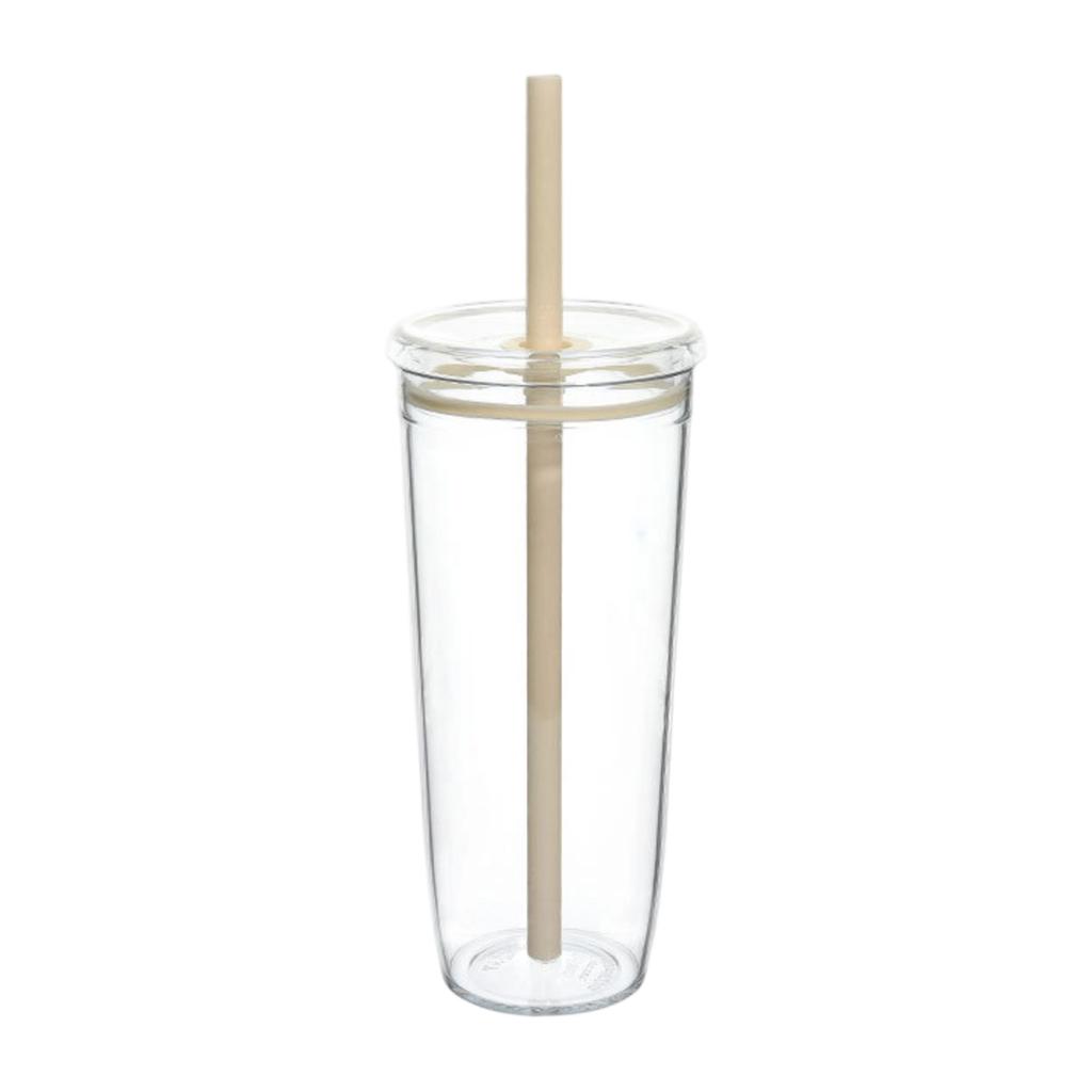 Straw Cup – Macaron Tone Portable Drinking Cup For Daily Use