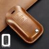 Leather Key Case for Volkswagen Models: T-Cross, Lavida, Lamando, Bora, Tiguan, Sagitar, Polo, Magotan, Passat, Tharu