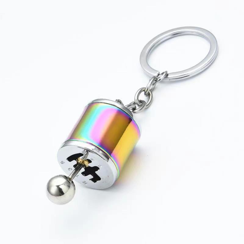Kovová klíčenka Kreativní řadicí páka do auta Klíčenka Antistresové Fidget hračky Pro úzkost ADHD Autismus Senzorické Juguetes Úzkost A Stres
