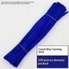 100Pcs Chenille Stems Toys Diy Strips Twist Bar Anvil Wire Craft Pipe Creative Hobby Children Plush Stick Chenille Sticks