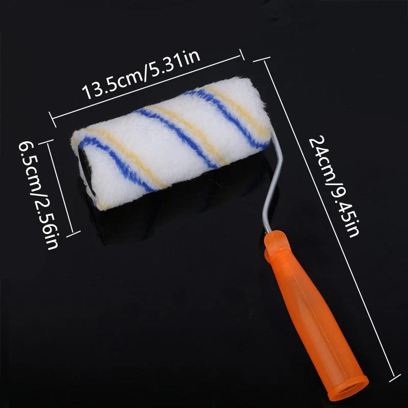 Paint Roller Brush for Household Decoration, Latex Paint Roller Brush for Wall Tools