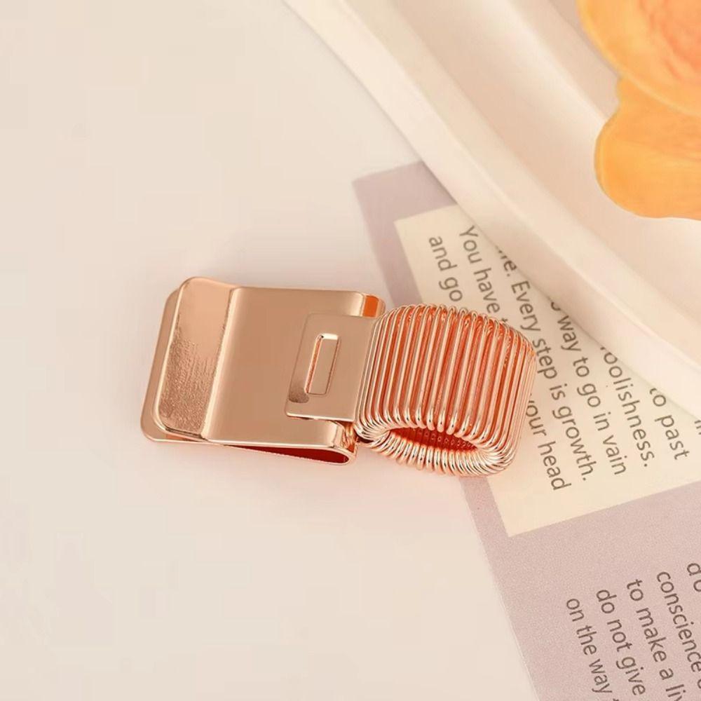 Heavy-Duty Metal Pen Clip Creative Retro Pen Clip Notebook Pen Holder  School Stationery