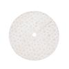 90/122cm Christmas Tree Skirt Faux Fur Carpet Snowflake White Plush Mat for Home Xmas Tree New Year Decor Noel Apron Ornament