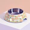 Durable Anti-Tip Stainless Steel Double-Layer Dog Bowl