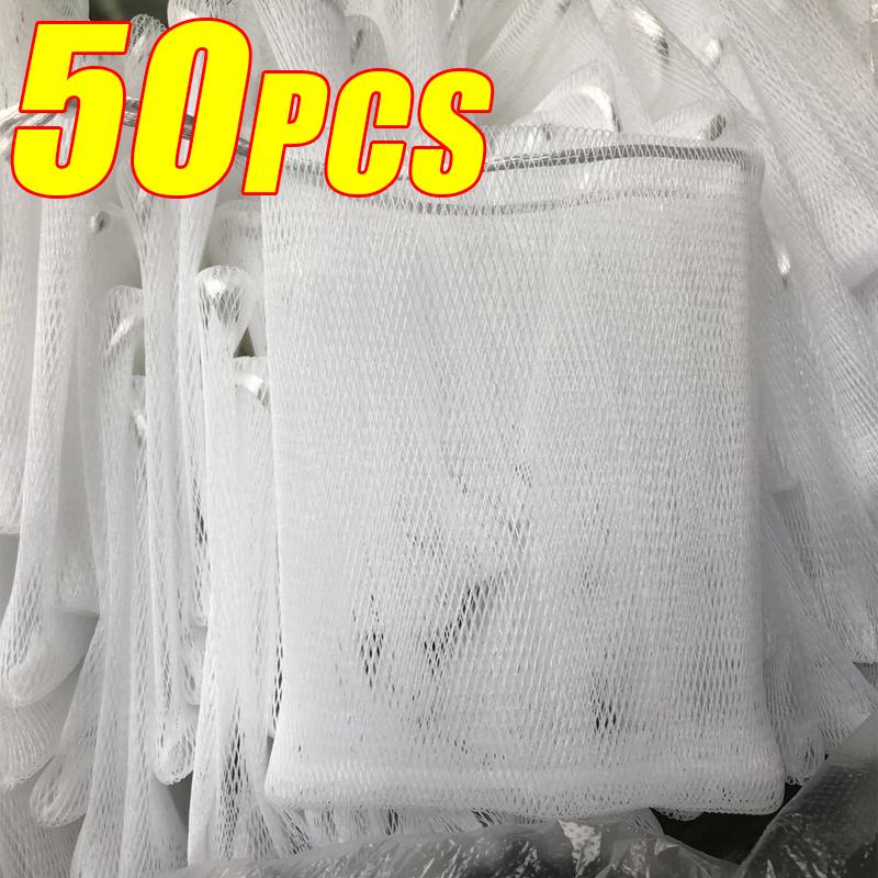 Portable Soap Saver Bag Hangable Drawstring Manual Foaming Net Facial Cleanser Scrubbers Mesh Cleaning Tools Bathroom Supplies