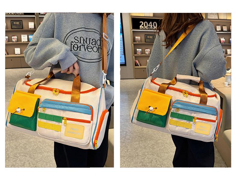 Women's Large-Capacity Multifunctional Travel & Yoga Bag: Lightweight, Portable for Short Trips