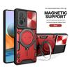 Magsafe Magnetic Camera Protection Case For Redmi Note 10 Pro 10s Armor Hybrid Metal Ring Back Cover For Redmi 10A 11A 9T 9C NFC