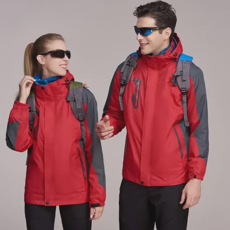 New Waterproof and Breathable Velvet-Lined Winter Jackets for Men and Women - Warm and Stylish Outdoor and Mountaineering Wear
