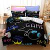 3d Digital Gamer Bedding Set Quilt Cover With Pillowcases Twin 2/3Pcs Video Game Comforter Cover Full Queen King Double Size