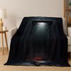 Mysteriöses magisches Tor Tür Cartoon Flanell Decke Weiche warme Überwurfdecke für Schlafzimmer Wohnzimmer Bett Reise Camping Picknick Kind