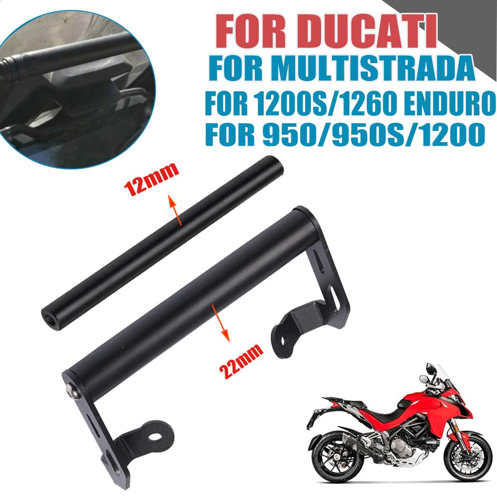For DUCATI Multistrada 1200 1200S MTS1200 MTS1200S Multistrada1200 Motorcycle Navigation Bracket Mobile Phone GPS Plate Support