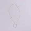 Europe, America, Fashionable New Size Ring Pendant Necklace Women, Geometric Temperament Popular Circle Collar